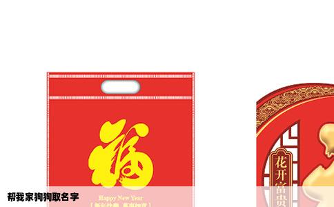 帮我家狗狗取名字