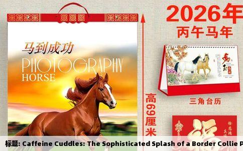 标题: Caffeine Cuddles: The Sophisticated Splash of a Border Collie Pup Named Mocha Marvel