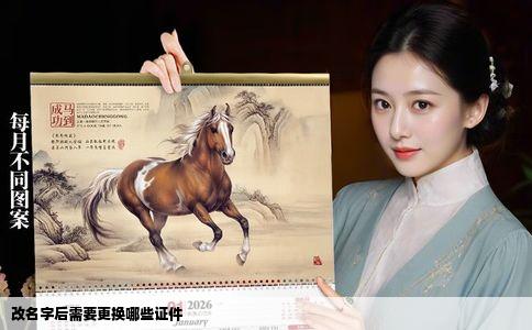 改名字后需要更换哪些证件