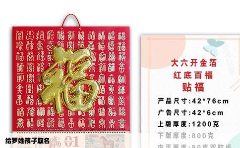 给罗姓孩子取名