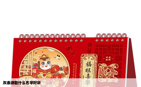 灰泰迪取什么名字好听