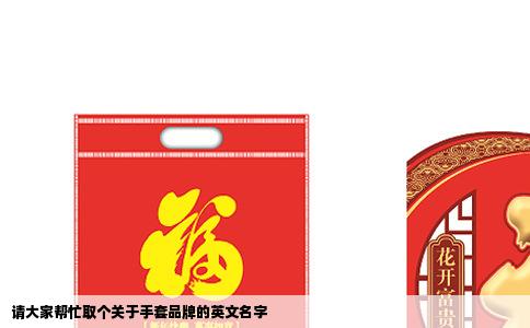 请大家帮忙取个关于手套品牌的英文名字