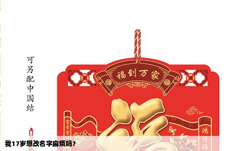 我17岁想改名字麻烦吗？