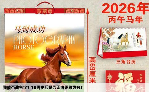 我能否改名字？18周岁后是否无法更改姓名？