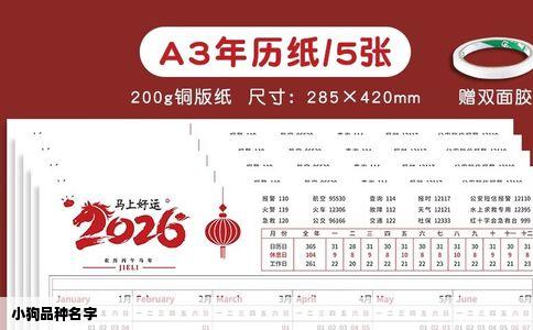 小狗品种名字