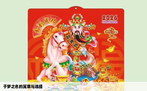 于梦之名的寓意与选择